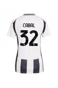 Juventus Juan Cabal #32 Fotballdrakt Hjemme Klær Dame 2024-25 Korte ermer